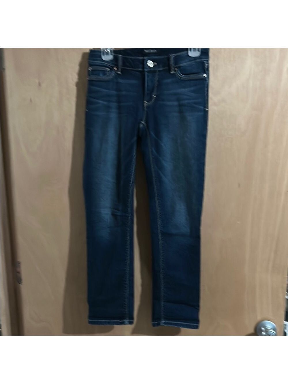 White House Black Market Blue Skinny Jeans